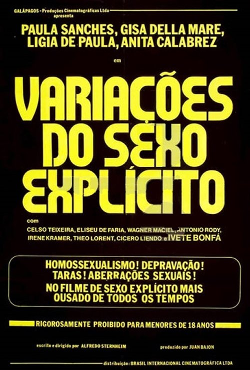 Variações do Sexo Explícito (1984) poster
