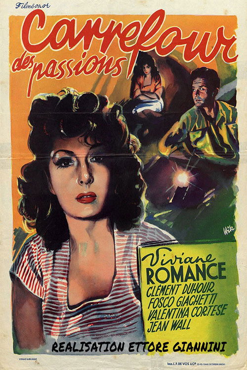 Crossroads of Passion (1948) poster