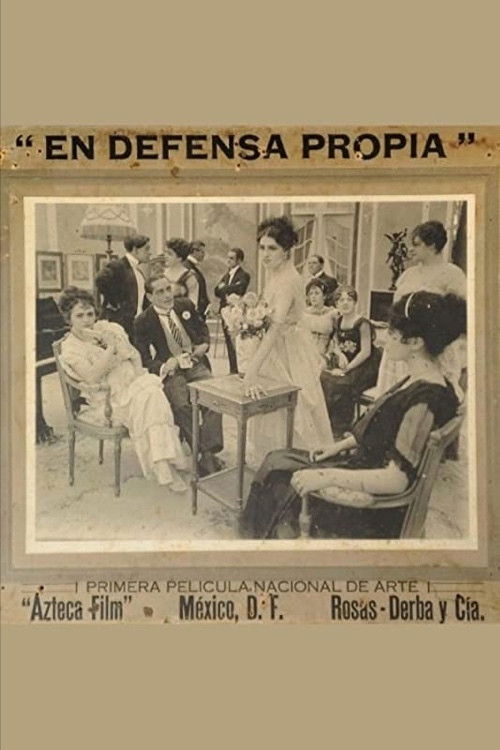 En defensa propia (1917) poster