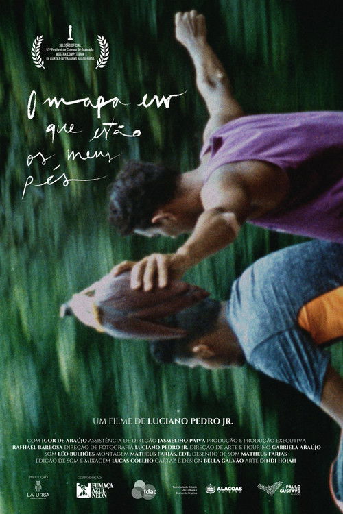 The map my feet are on (2025) poster