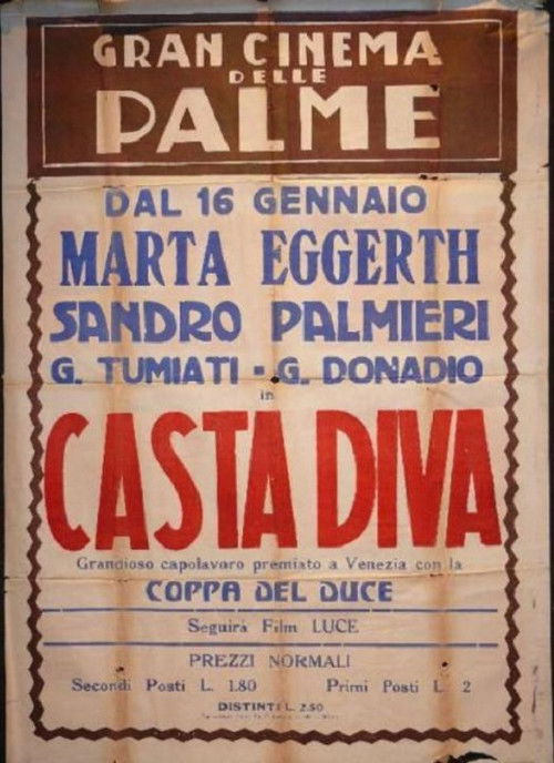 Casta diva (1935) poster