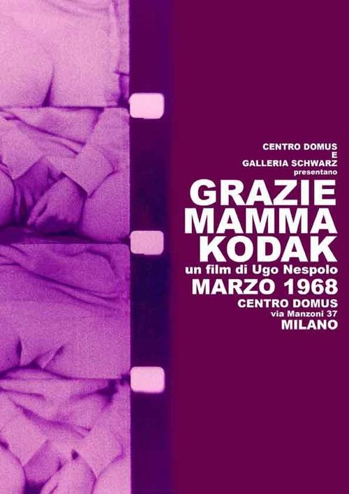 Grazie mamma Kodak (1968) poster