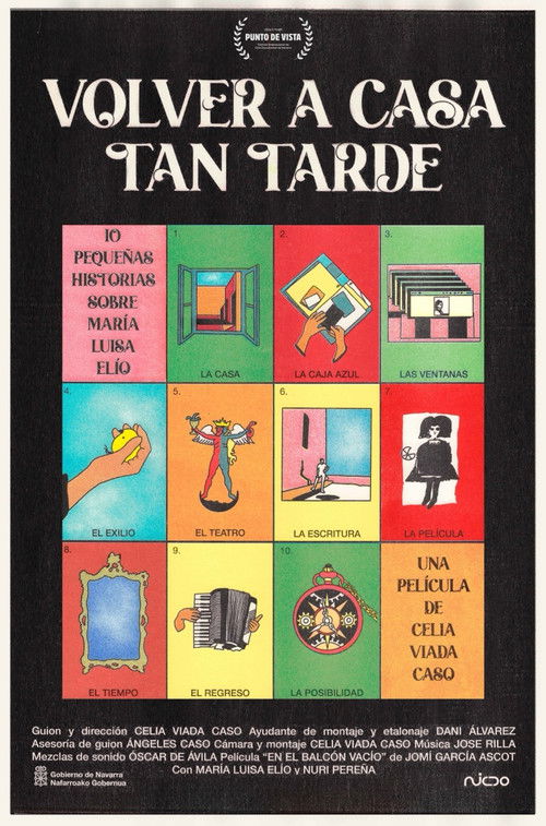 Volver a casa tan tarde (2025) poster