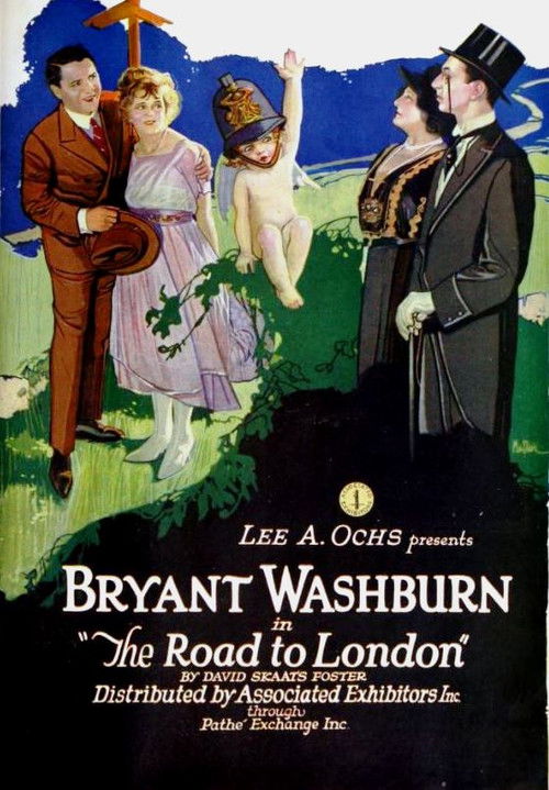 The Road to London (1921) poster