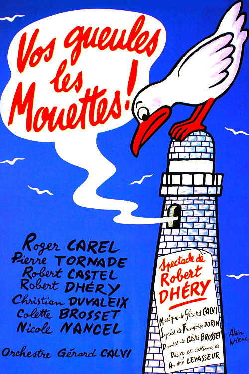 Vos gueules les mouettes (1974) poster