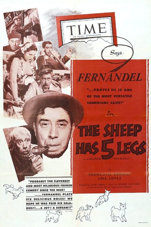 The Sheep Has Five Legs (1954) poster