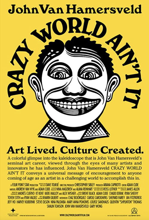 John Van Hamersveld Crazy World Ain't It (2020) poster