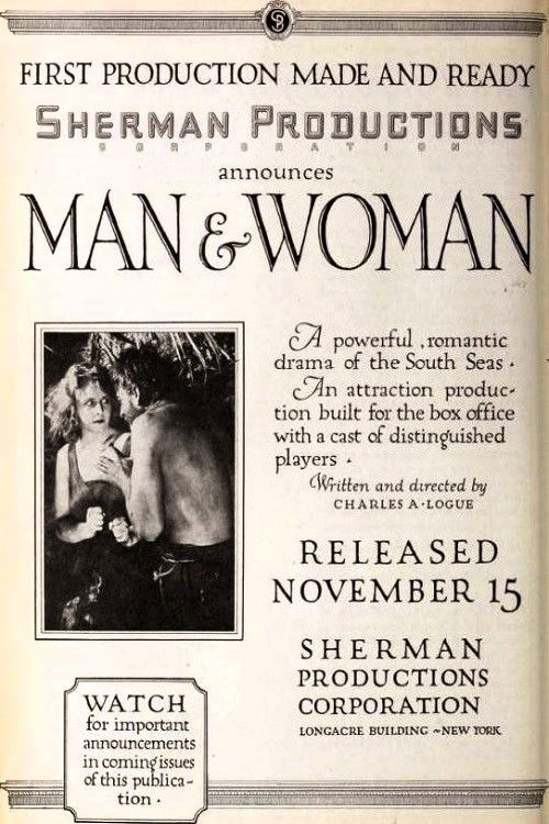 Man and Woman (1920) poster