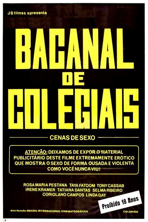 Bacanal de Colegiais (1983) poster