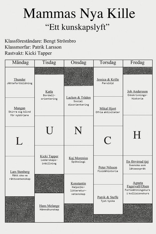 Mammas nya kille - ett kunskapslyft (2018) poster