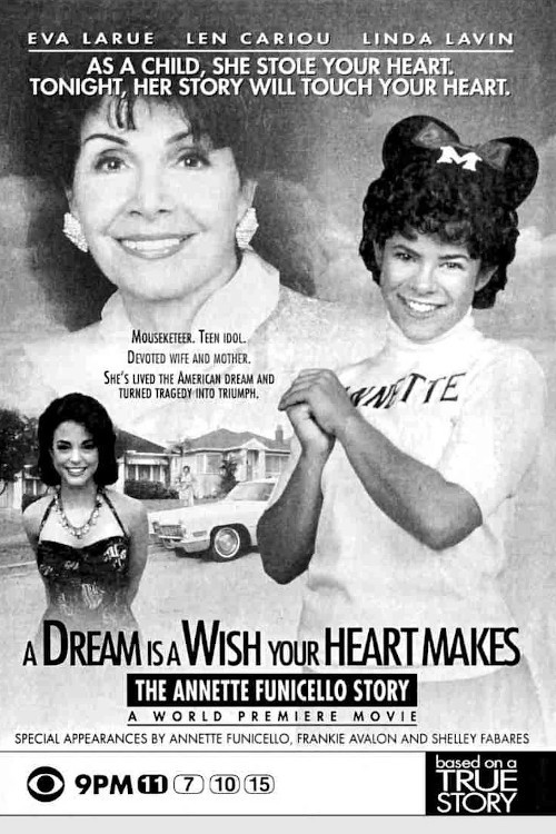 A Dream is a Wish Your Heart Makes: The Annette Funicello Story (1995) poster