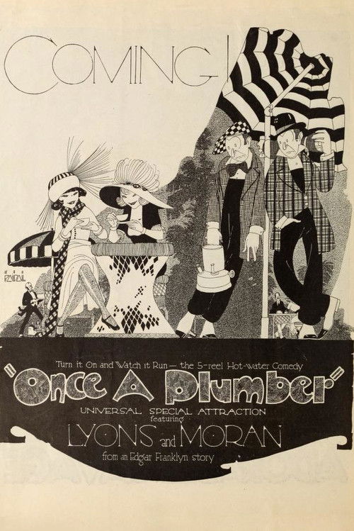 Once a Plumber (1920) poster