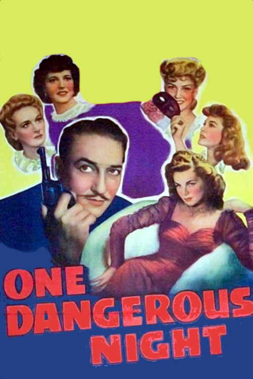 One Dangerous Night (1943) poster
