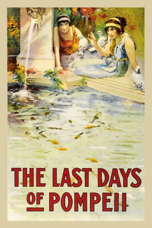The Last Days of Pompeii (1913) poster
