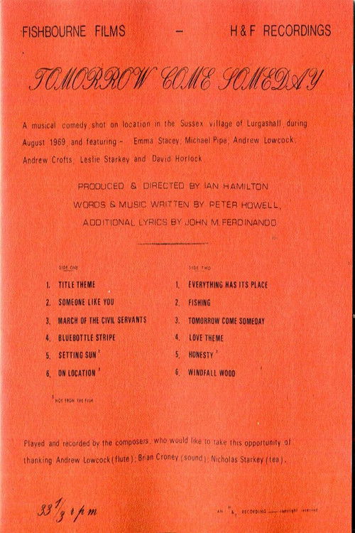 Tomorrow Come Someday (1969) poster