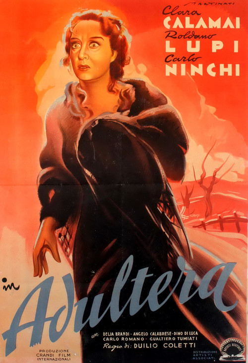 The Adulteress (1946) poster