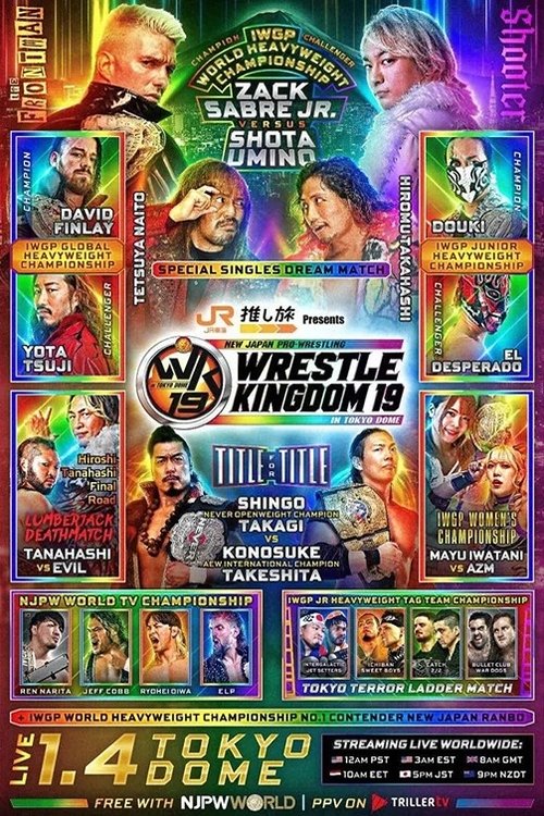NJPW Wrestle Kingdom 19 (2025) poster