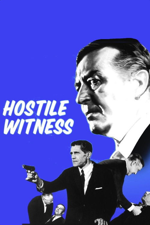 Hostile Witness (1968) poster