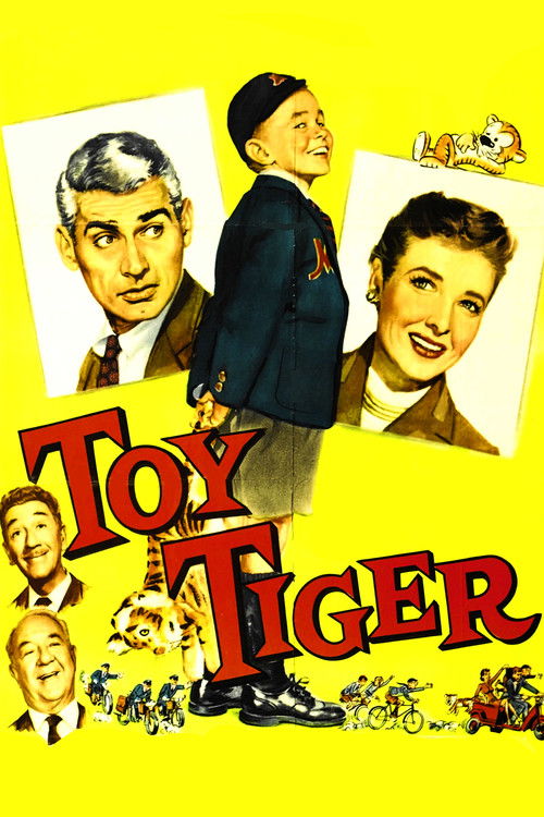 Toy Tiger (1956) poster