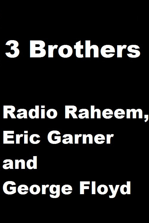 3 Brothers: Radio Raheem, Eric Garner and George Floyd (2020) poster