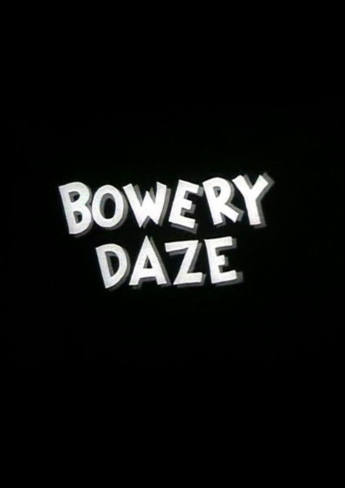 Bowery Daze (1934) poster