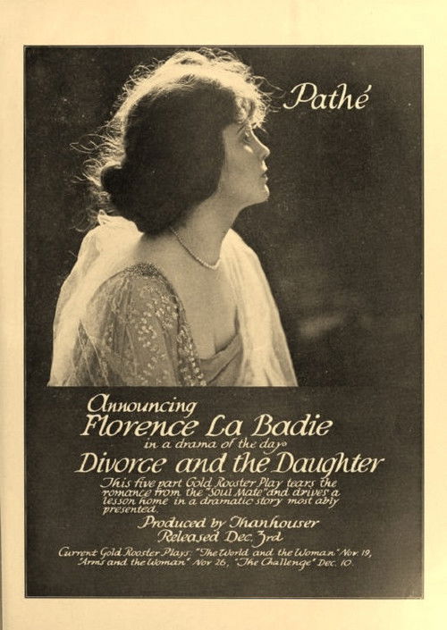 Divorce and the Daughter (1916) poster