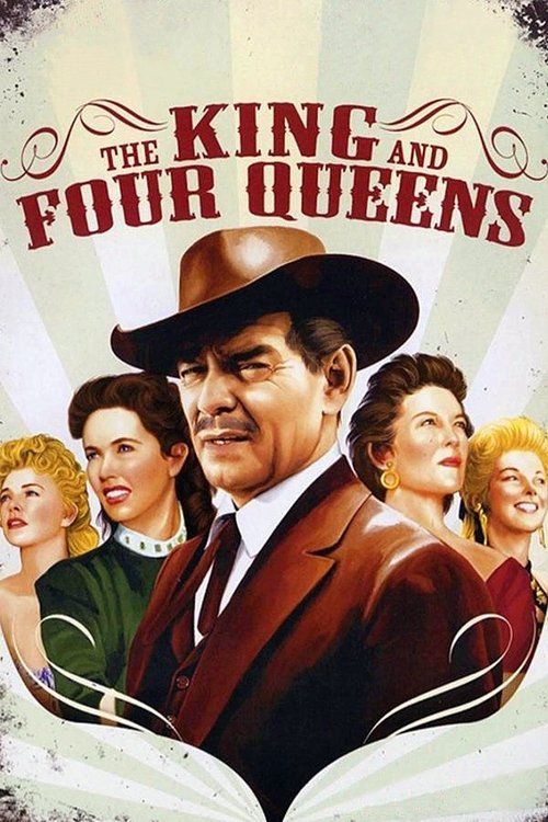 The King and Four Queens (1956) poster
