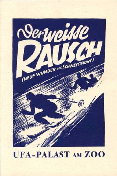 Der weiße Rausch (1931) poster