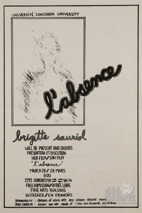 L'absence (1976) poster