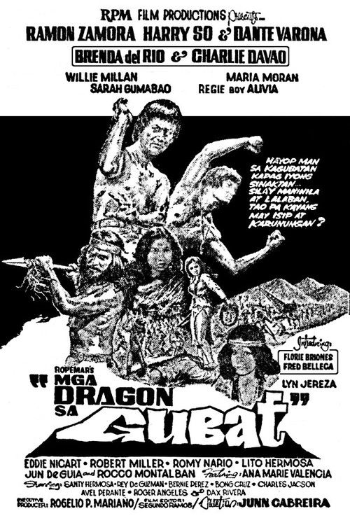 Mga Dragon sa Gubat (1977) poster