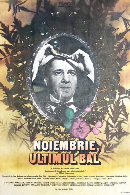 Noiembrie, ultimul bal (1989) poster