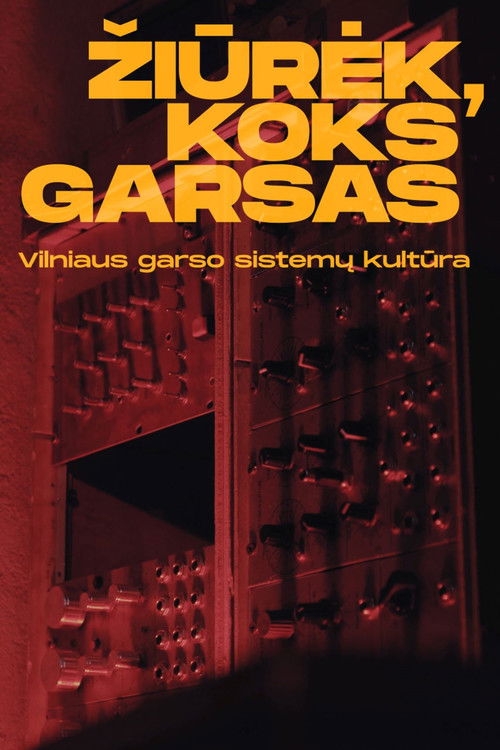 Žiūrėk, koks garsas. Vilniaus garso sistemų kultūra. (2020) poster