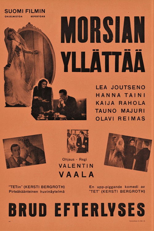 Morsian yllättää (1941) poster