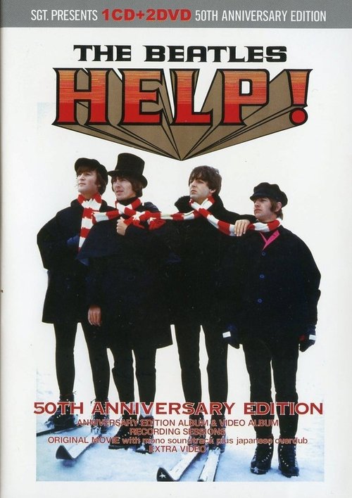THE BEATLES in HELP! (2007) poster