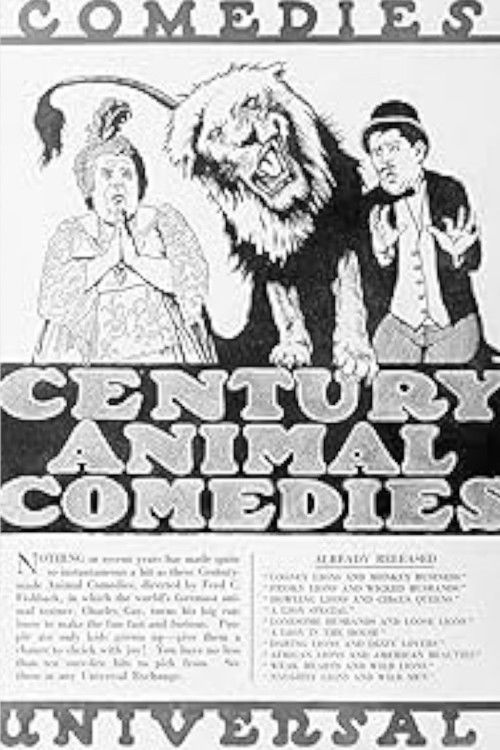 Looney Lions and Monkey Business (1919) poster