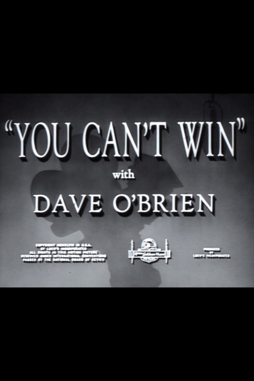 You Can't Win (1948) poster