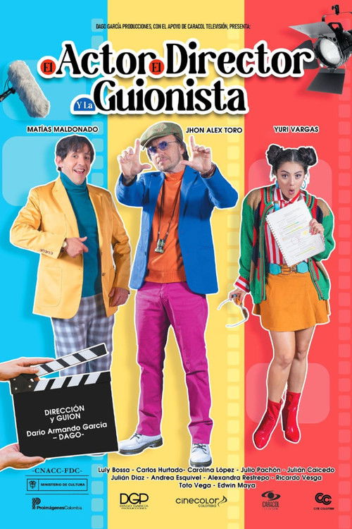 El Actor, el Director y la Guionista (2023) poster