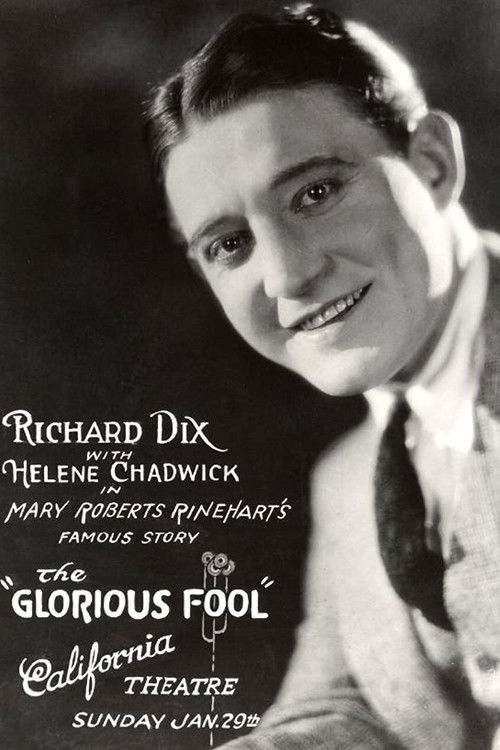 The Glorious Fool (1922) poster