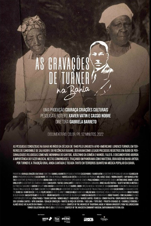 As Gravações de Turner na Bahia (2022) poster