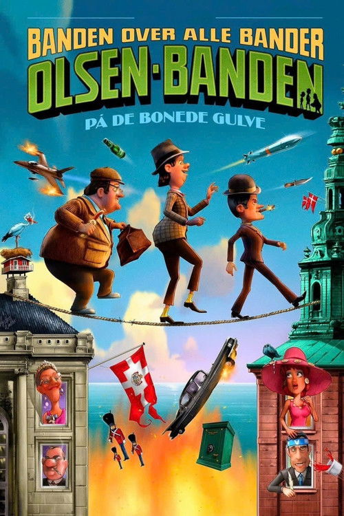 Olsen Banden på de bonede gulve (2010) poster