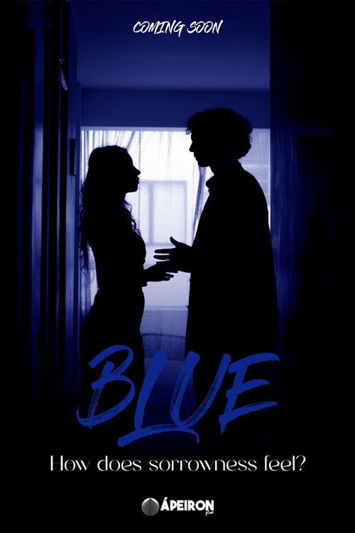 Blue poster