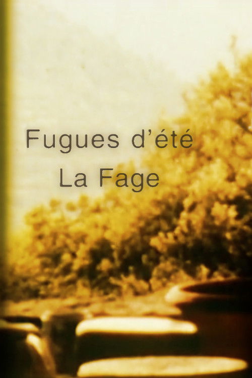 Fugues d'été : La Fage (1994) poster