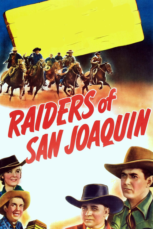 Raiders of San Joaquin (1943) poster
