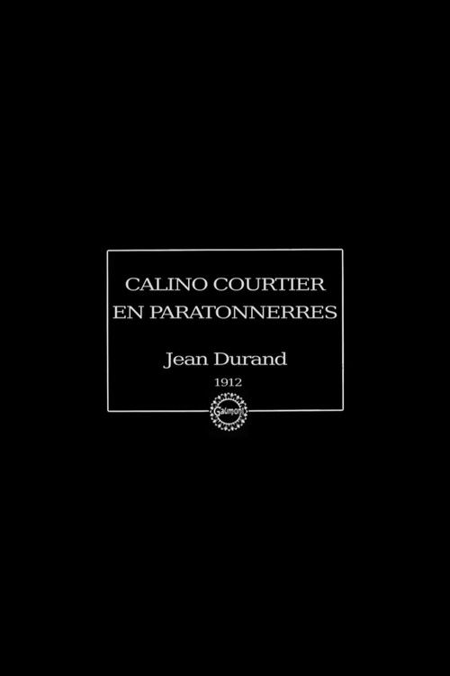 Calino courtier en paratonnerres (1912) poster