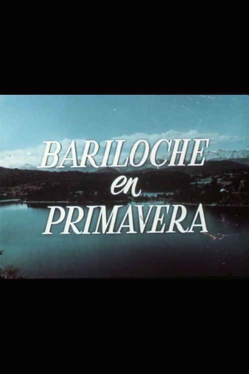 Bariloche en primavera (1954) poster