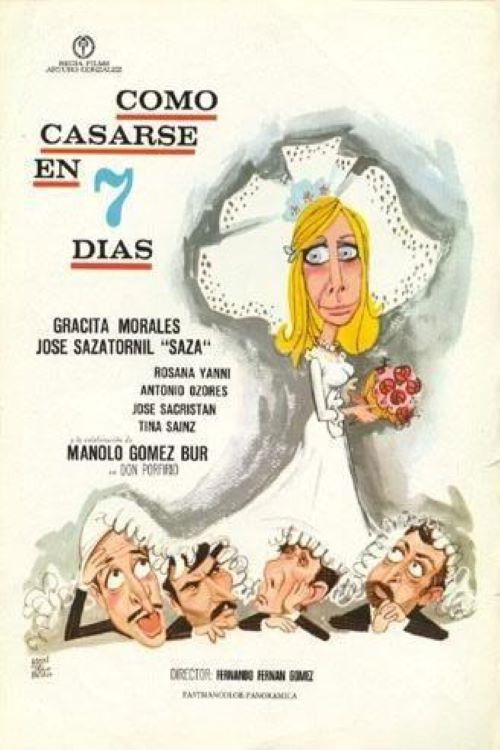 Cómo casarse en siete días (1971) poster