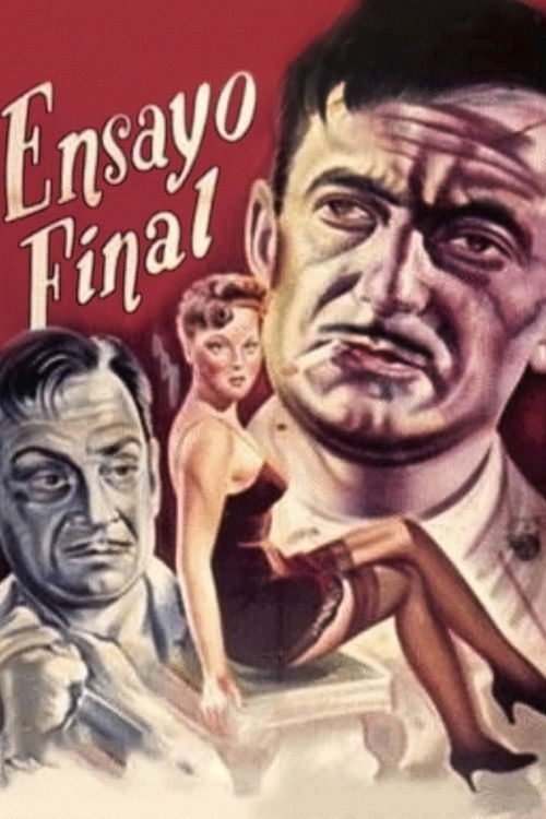Ensayo final (1955) poster