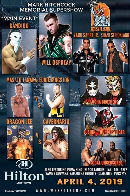 WrestleCon Mark Hitchcock Memorial SuperShow 2019 (2019) poster