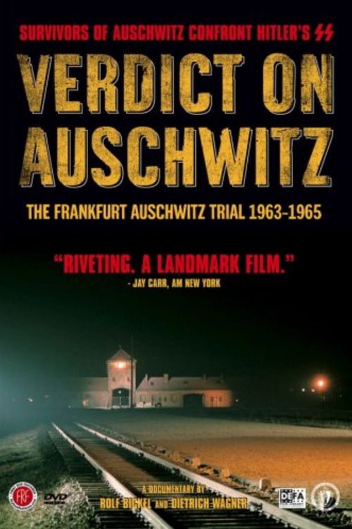 Verdict on Auschwitz (1993) poster