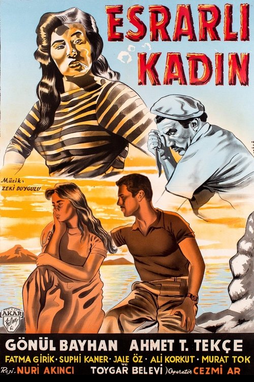 Esrarlı Kadın (1958) poster